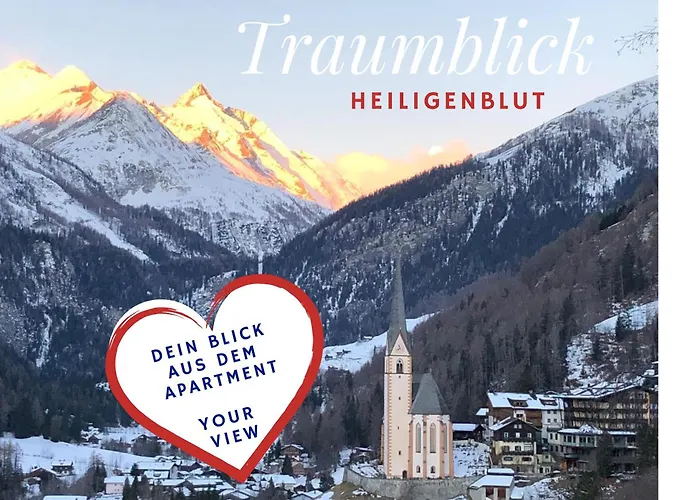 Traumblick Fuer 2 - Ortslage - Aussicht & Sonniger Balkon Apartament Heiligenblut